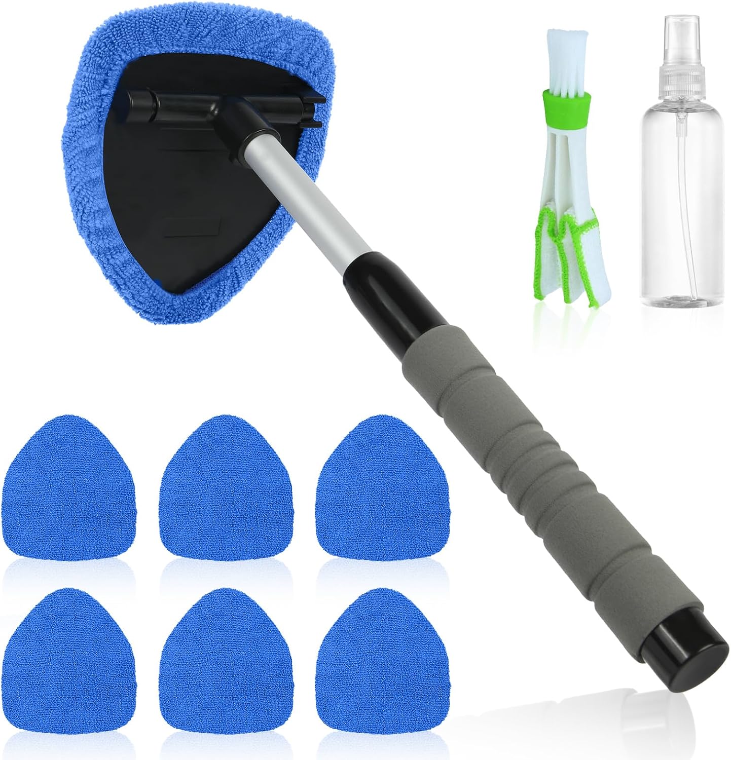 AMFUN kit limpieza parabrisas con cabezal 180°