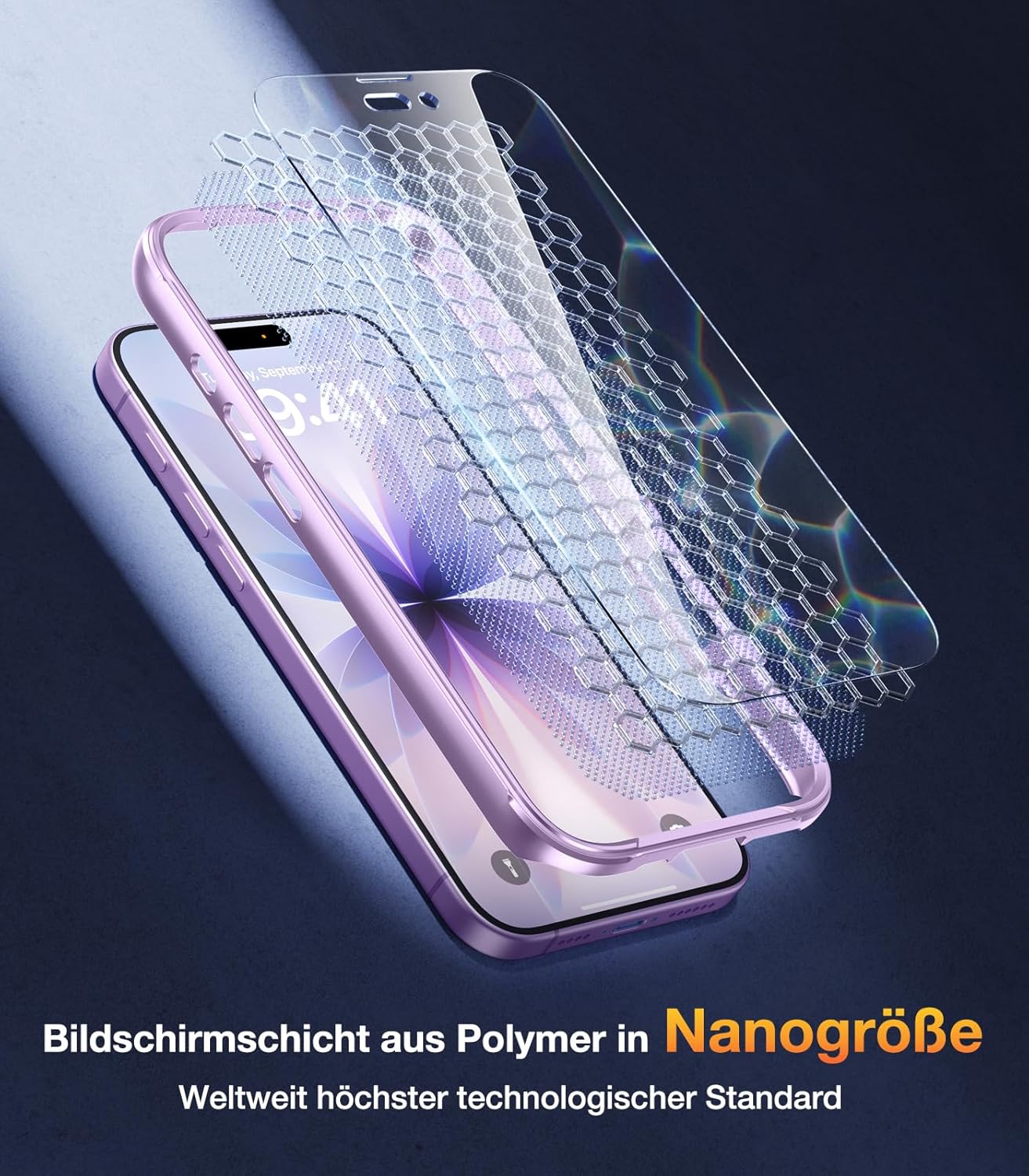 Thumbnail 5 de Diaclara iPhone 17 Hülle mit MagSafe – 360° Militärschutz inkl. Displayschutzfolie, Violett