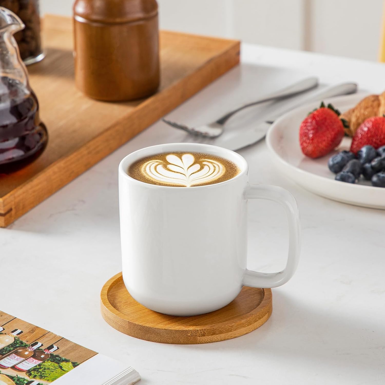 Thumbnail 5 de vancasso Porcelain Coffee Mugs 12 oz