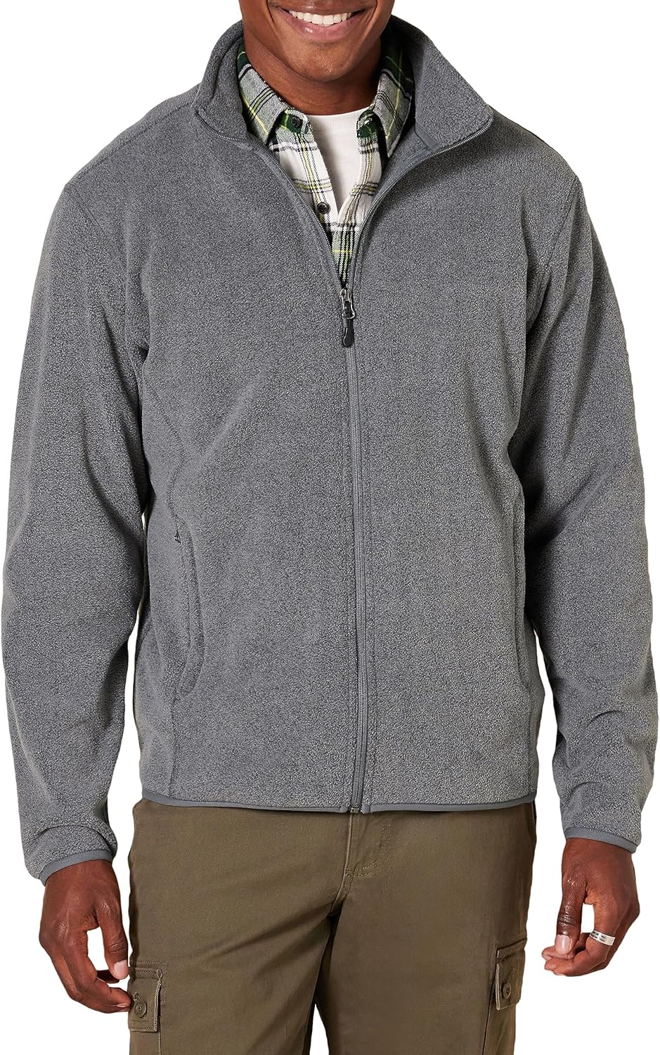 Thumbnail 2 de Amazon Essentials Men’s Full-Zip Fleece Jacket (Big & Tall) – cosy midweight warmth for everyday wear