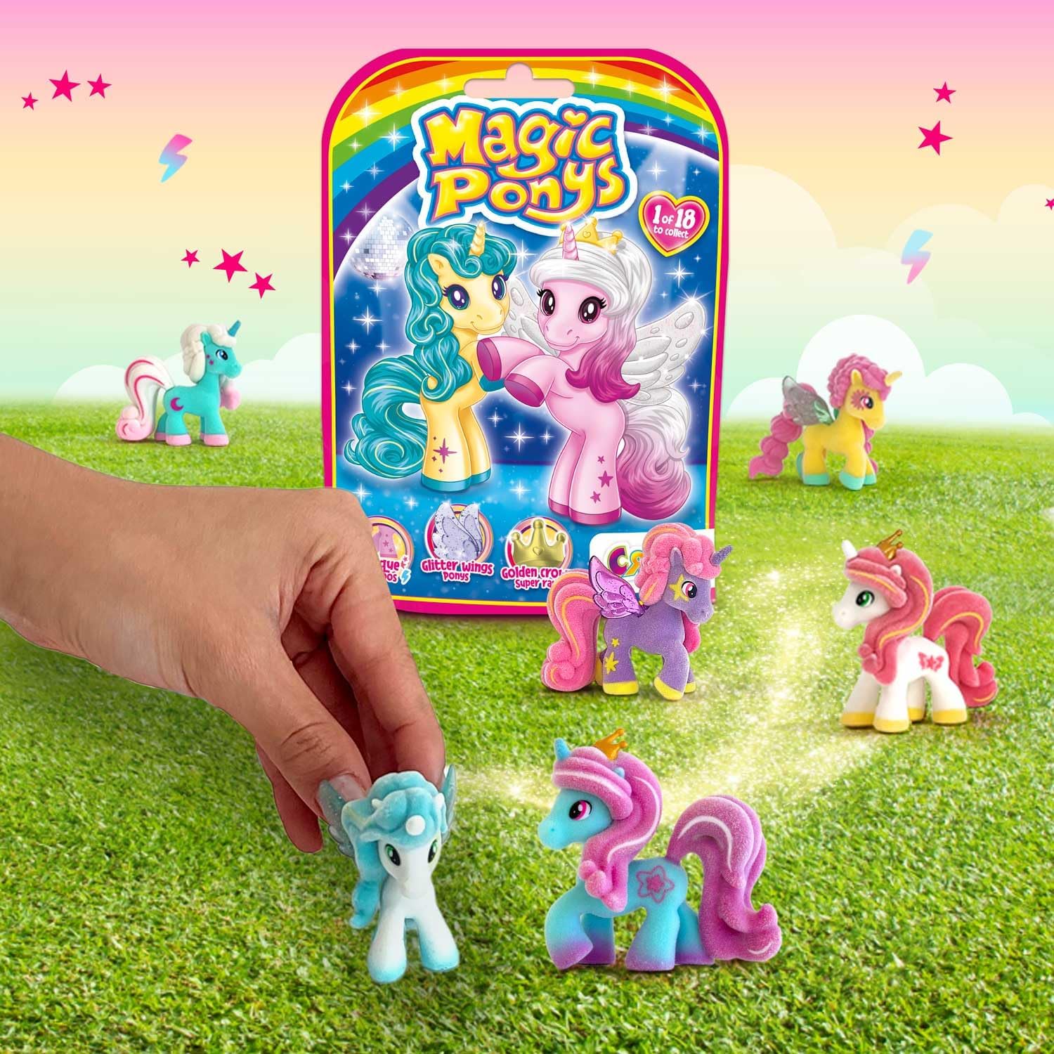 Thumbnail 5 de CRAZE Magic PONYS: Set Coleccionable de 6 Ponys 🦄