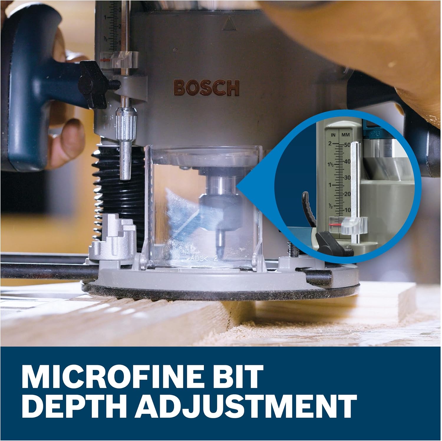 Thumbnail 5 de Bosch 1617EVSPK 2.25 HP Combination Router