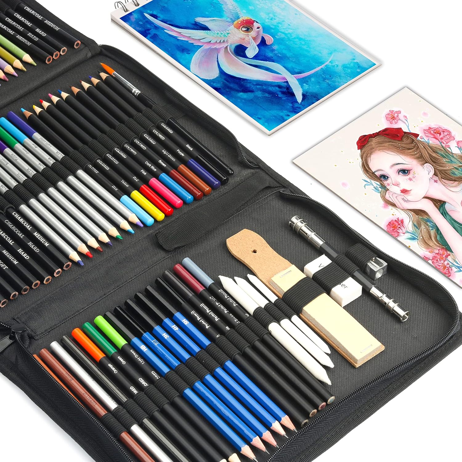 Thumbnail 1 de Kalour 76pc Art Set for Beginners