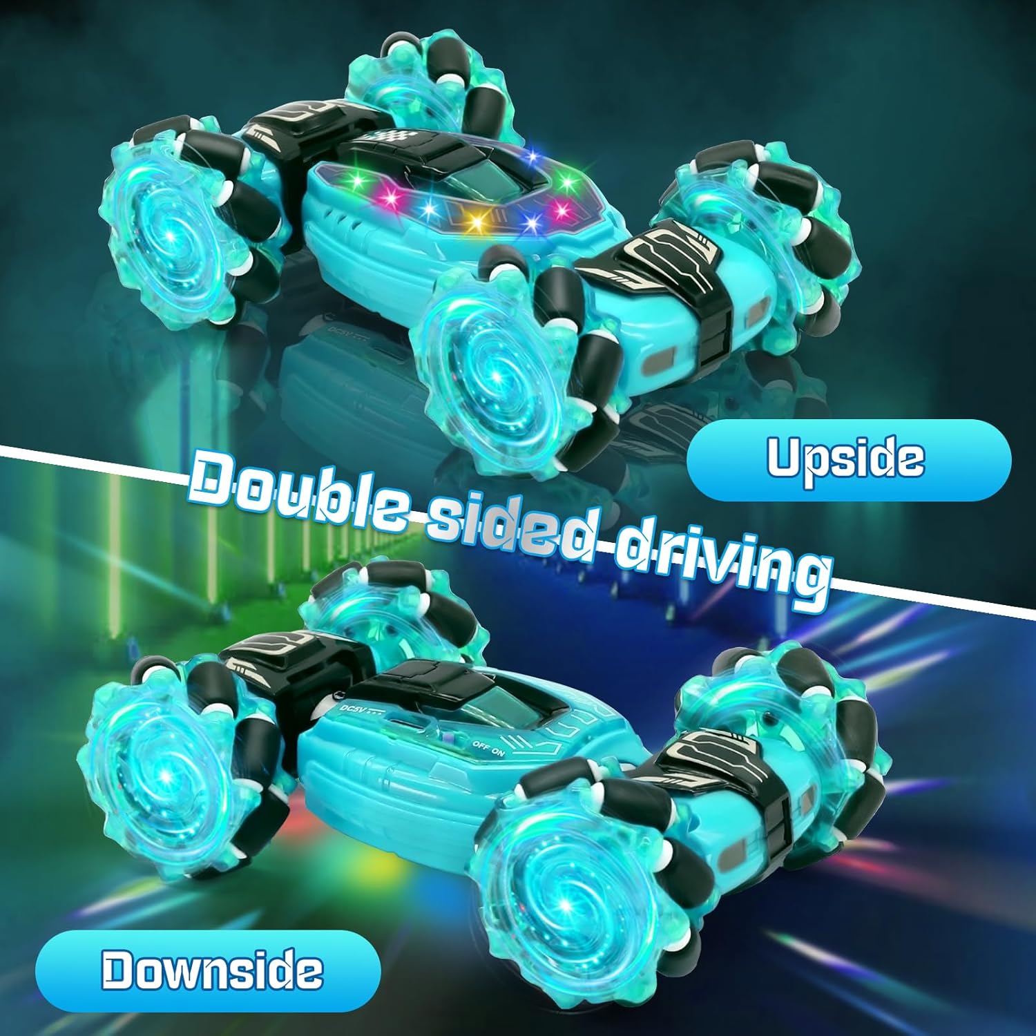 Thumbnail 4 de DELEE Voiture télécommandée 360° pour enfants 3–9 ans