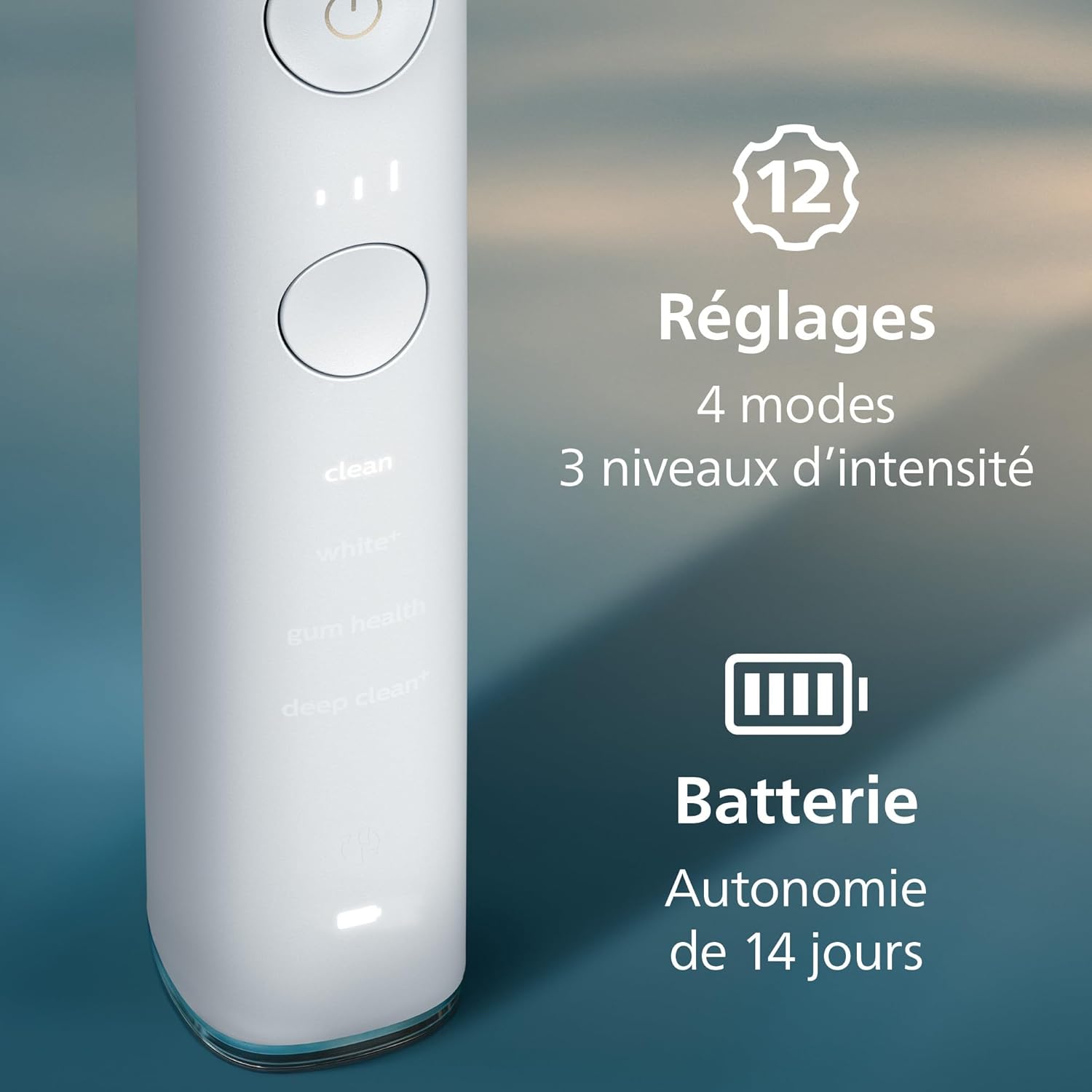 Thumbnail 6 de Philips Sonicare DiamondClean 9000 HX9914/62, lot de 2