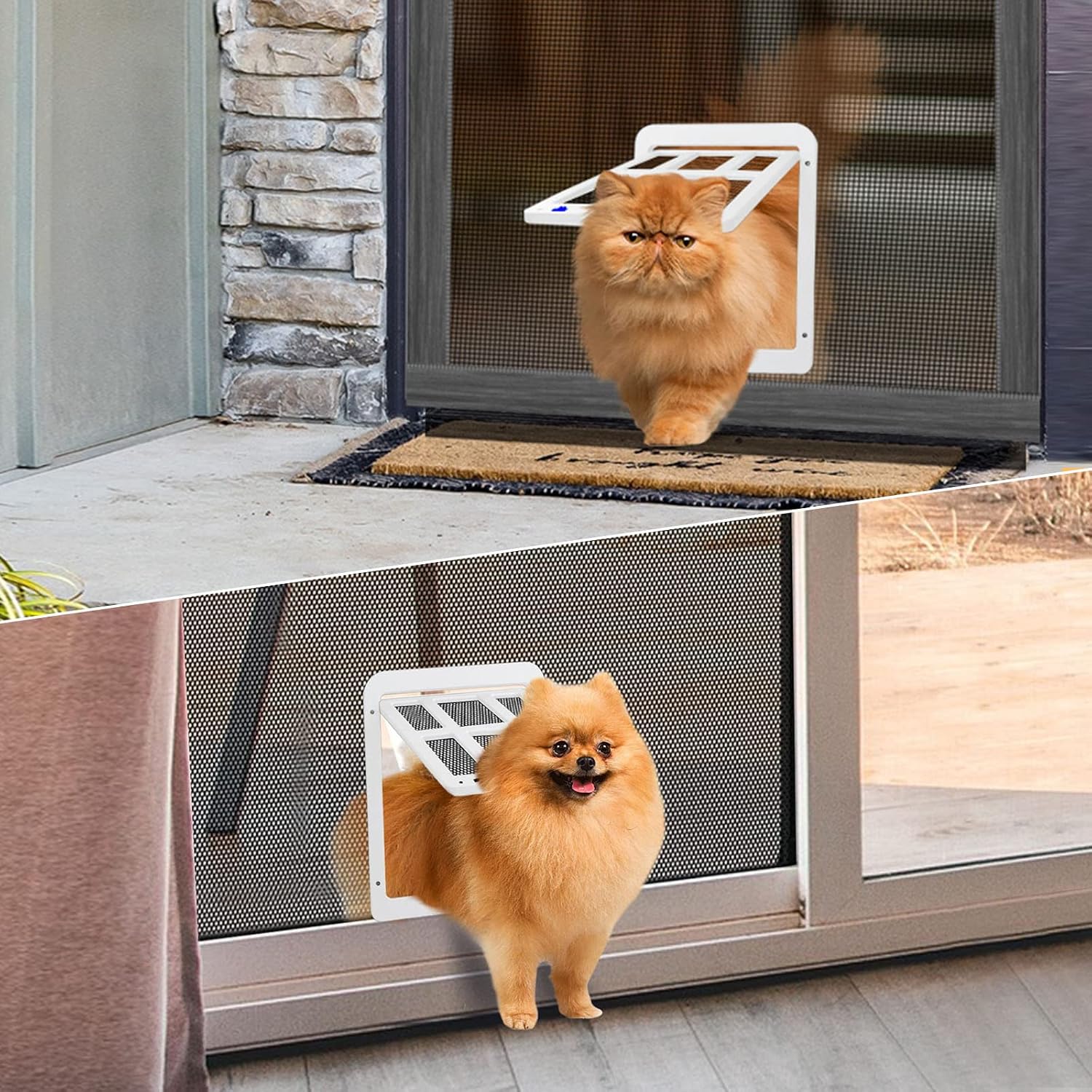 Detalle de LESYPET Cat Screen Door, 10.3 x 8.3 Inches