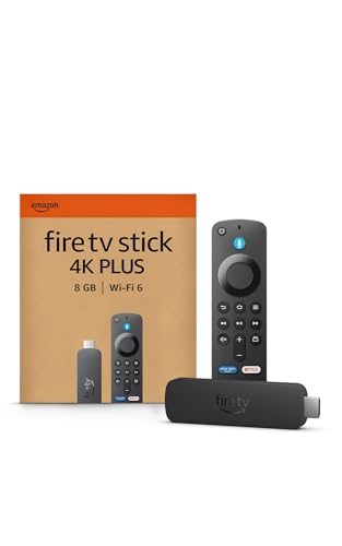 Amazon Fire TV Stick 4K Plus avec Wi‑Fi 6 et Dolby Vision/Atmos – expérience TV connectée sans compromis