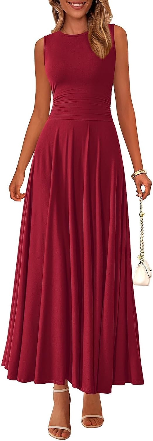 Thumbnail 6 de PRETTYGARDEN Spring Sleeveless Aline Maxi Dress 2026