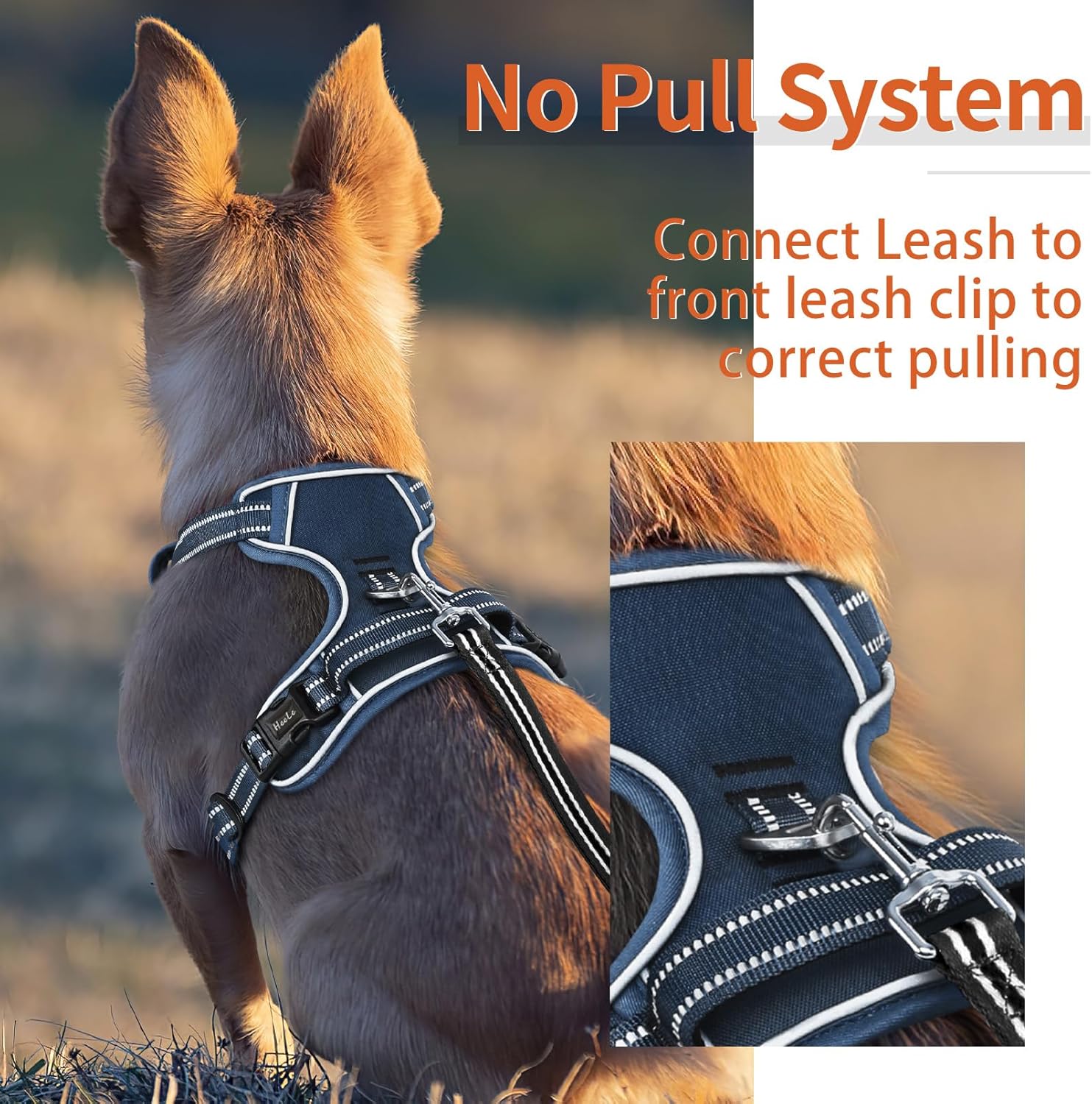 Thumbnail 4 de HEELE Dog Harness No-Pull Vest M