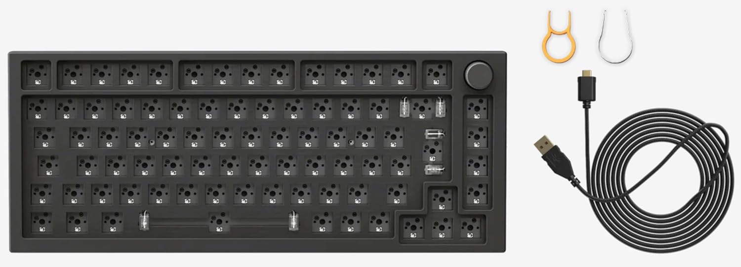Thumbnail 5 de GLORIOUS GMMK PRO 75% Barebones (Frame Only) – ISO Layout, Aluminium Frame