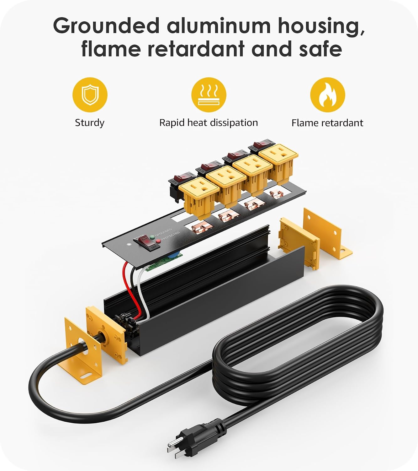 Detalle 1 de CCCEI Surge Protector, 25-Foot Cord