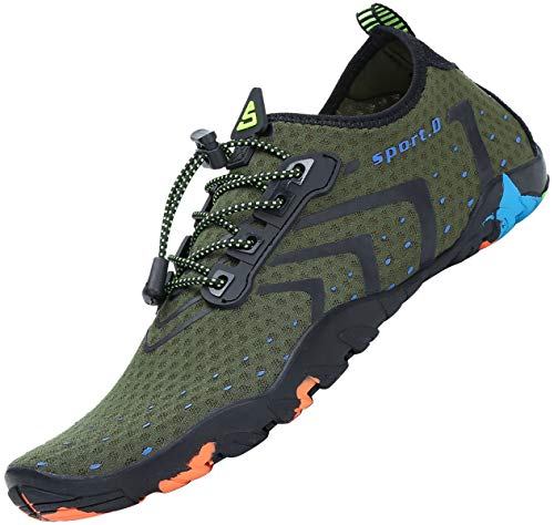 Detalle de SAGUARO Water Shoes for All‑Terrain Water Activities (Green, UK Gr.45 EU/10.5 UK)