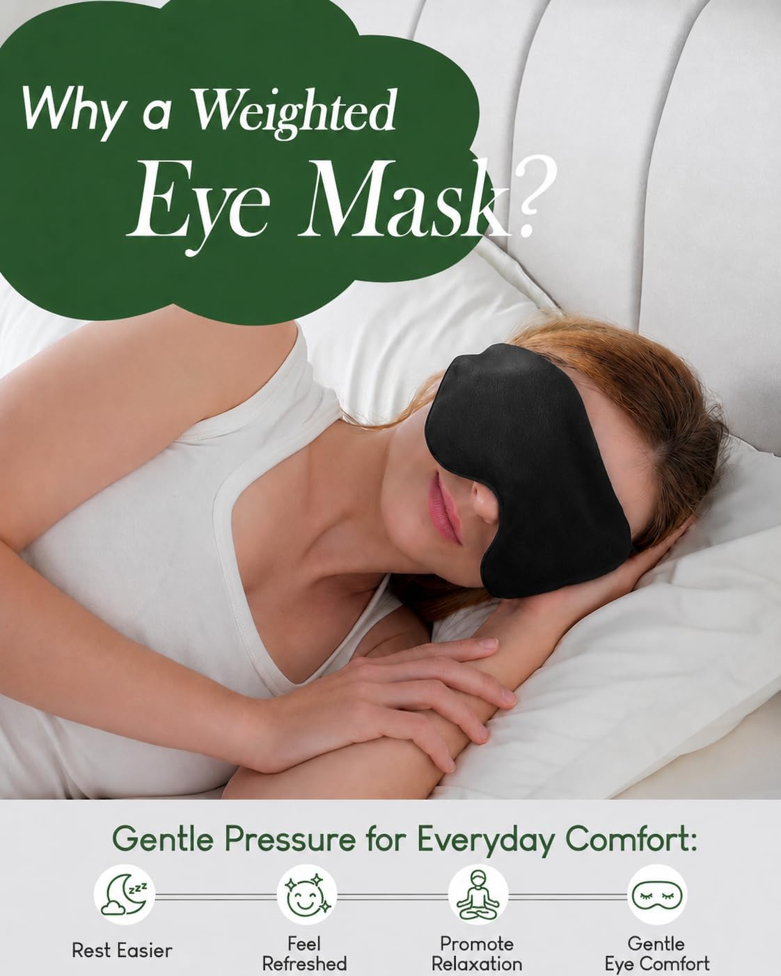 Detalle de Sivio Weighted Eye Mask 1 pack 💤