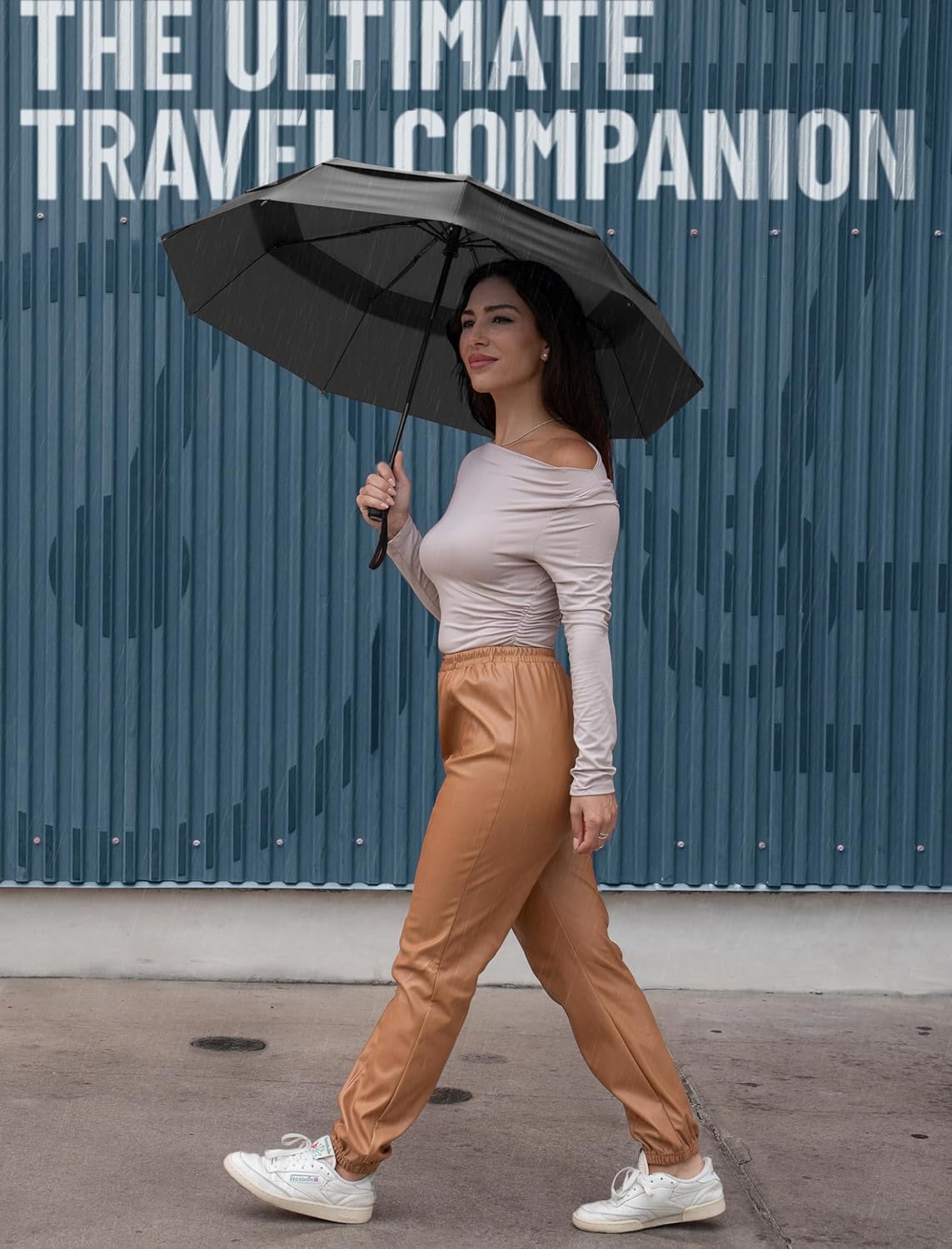 Thumbnail 5 de Repel Windproof Travel Umbrella, Auto Open 1pc ☔