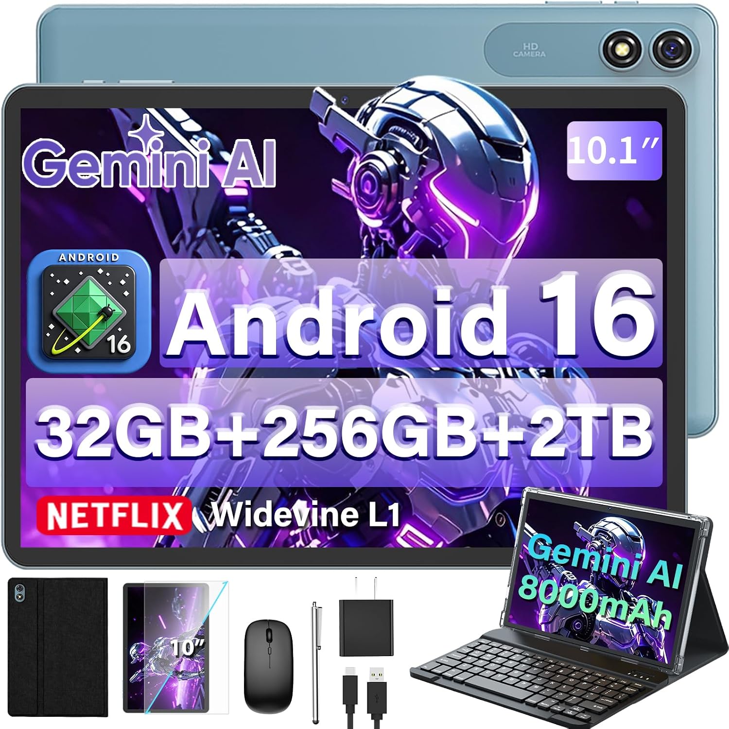 Detalle de Visupad Android Tablet 10-Inch