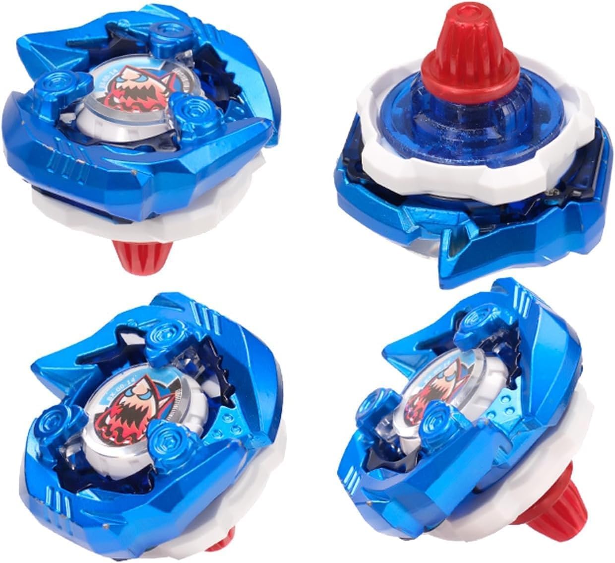 Thumbnail 4 de DEZAWRTY Gyro X Battle Set: 6 high-speed spinning tops and 2 X launchers starter pack