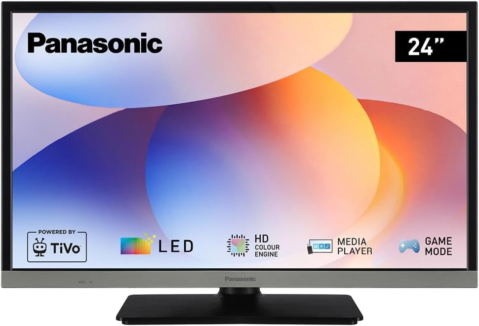Detalle de Panasonic TB-24S40AEZC – 24 Zoll HD LED Smart TV mit TiVo, Sprachsteuerung und Gaming-Modus