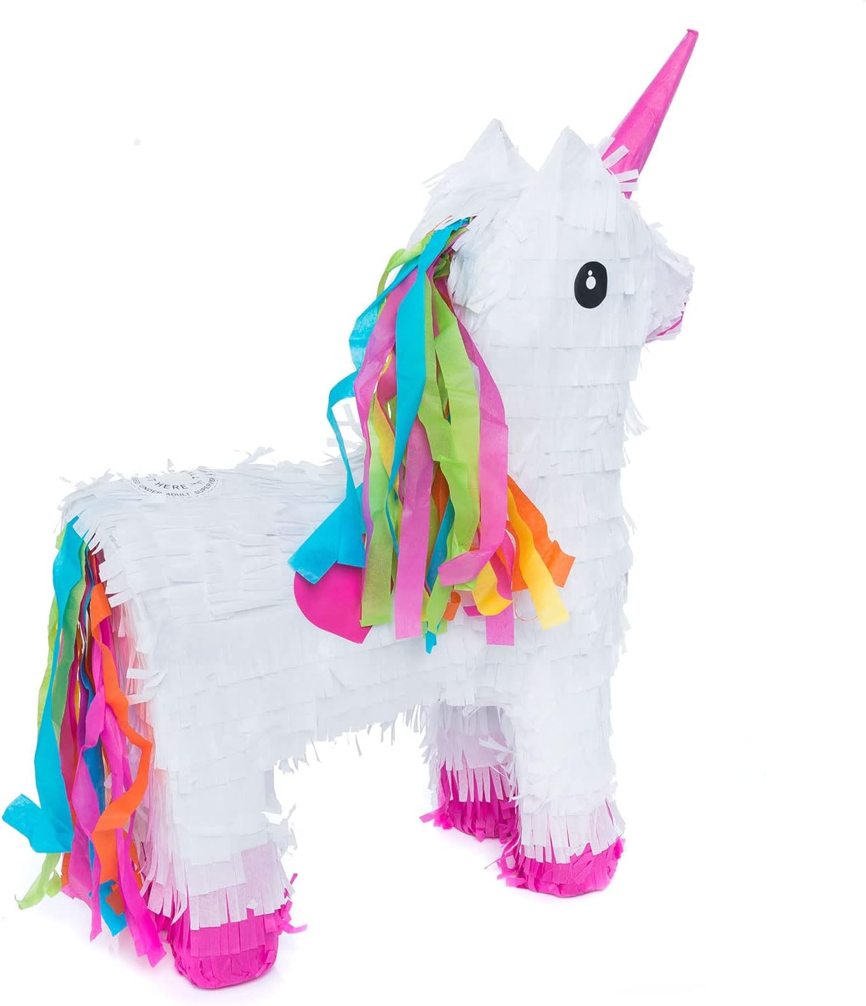 Thumbnail 6 de Pinata Party-Dekoration Einhorn – Befüllbar mit Süßigkeiten für Kindergeburtstag und Hochzeit
