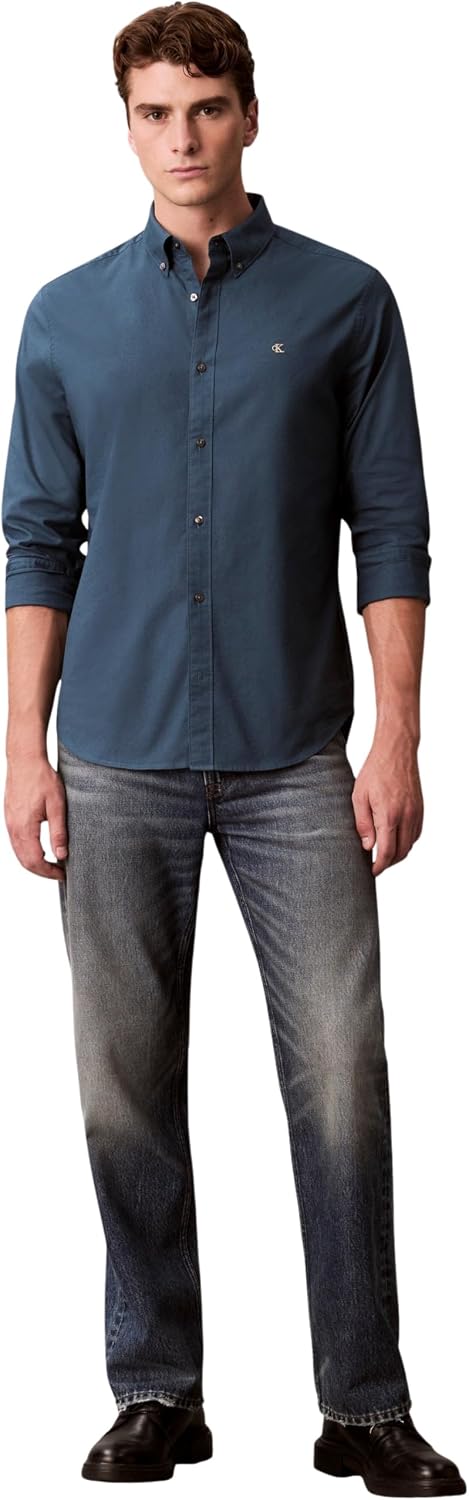 Thumbnail 5 de Calvin Klein Camicia Solid Oxford Classic 1 pezzo
