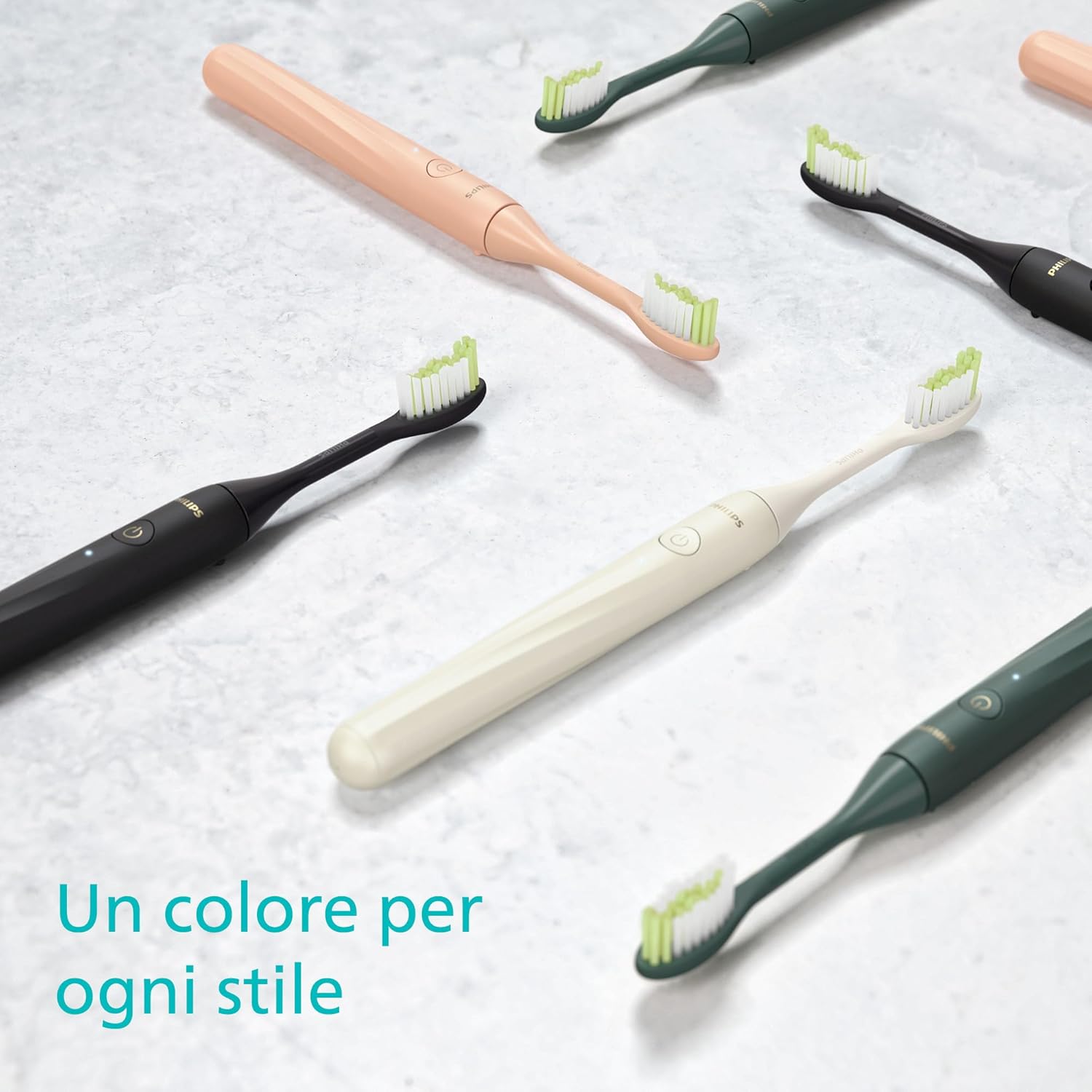 Thumbnail 4 de Spazzolino ricaricabile Philips One HY1200/26 Nero Shadow: pulizia efficace con stile