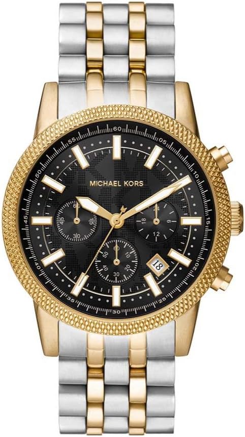 Thumbnail 6 de Michael Kors Hutton – Montre pour homme, mouvement chronographe (acier inoxydable ou cuir)