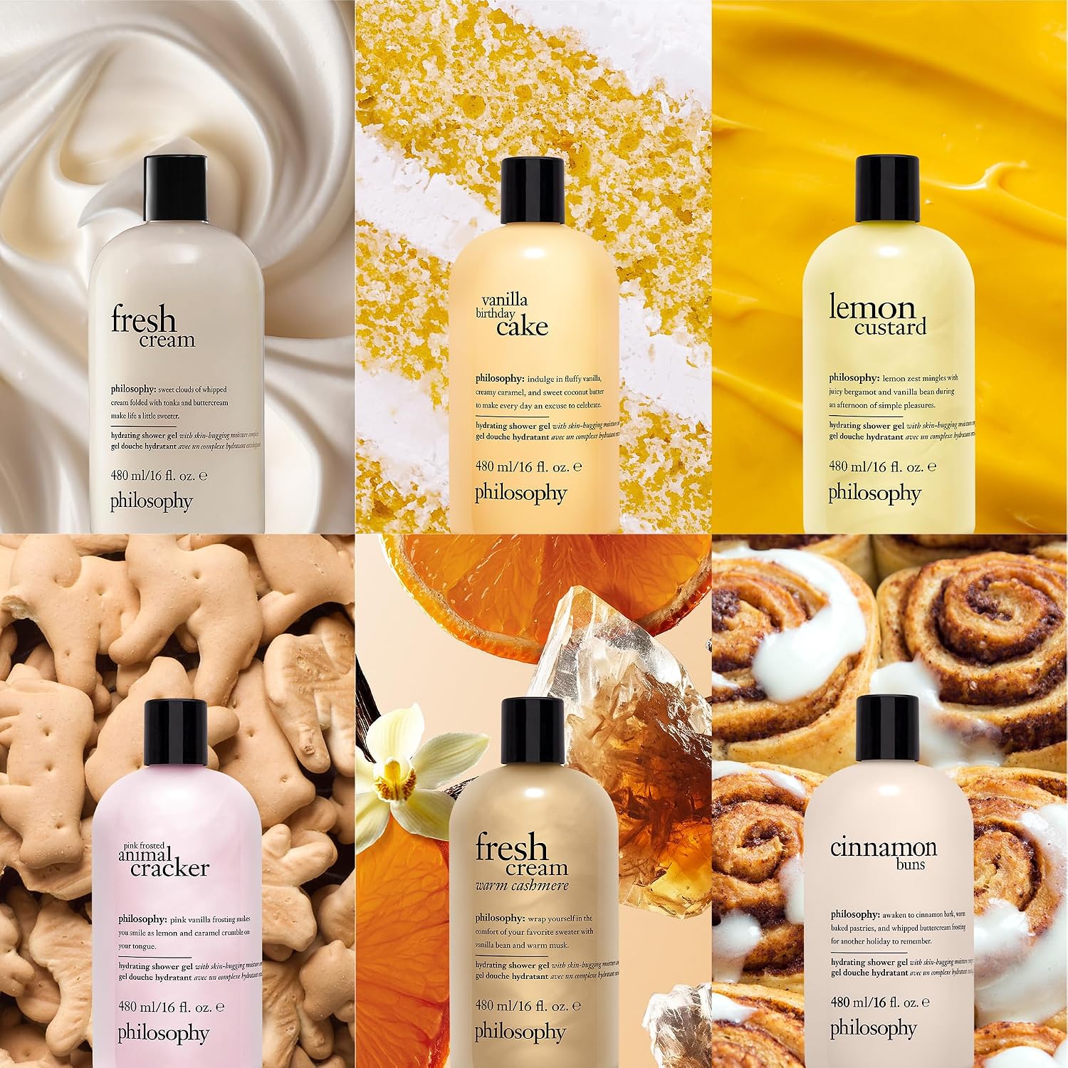 Detalle de Philosophy Scent-sational Hydrating Bath & Shower Gel