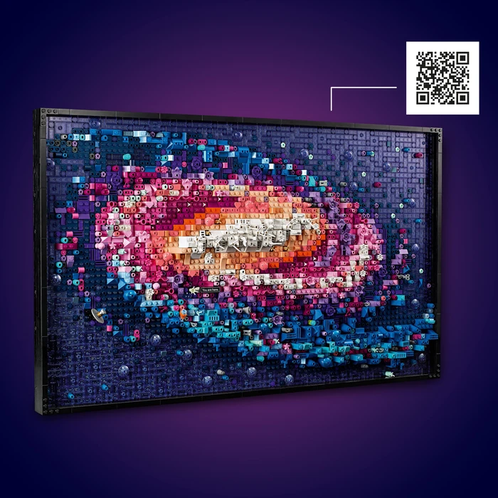 Thumbnail 6 de LEGO Art Die Milchstraßen-Galaxie 31212 – Farbiges Galaxie-Mosaik ab 18, mit Rahmen