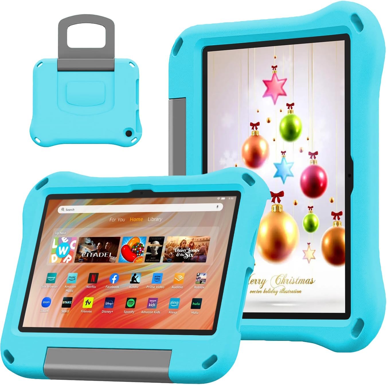 Thumbnail 1 de DJ&RPPQ 10-inch Kids Tablet Case (Orange) with Handle Stand