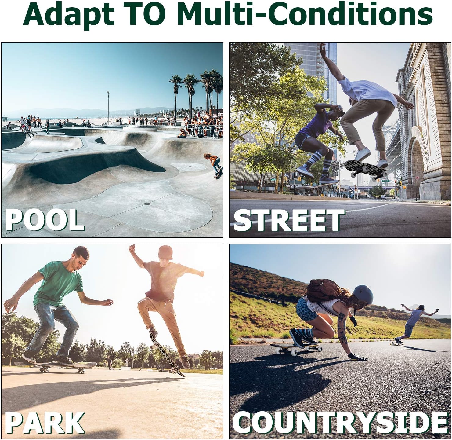 Thumbnail 6 de WhiteFang Complete Skateboard 31.75-inch