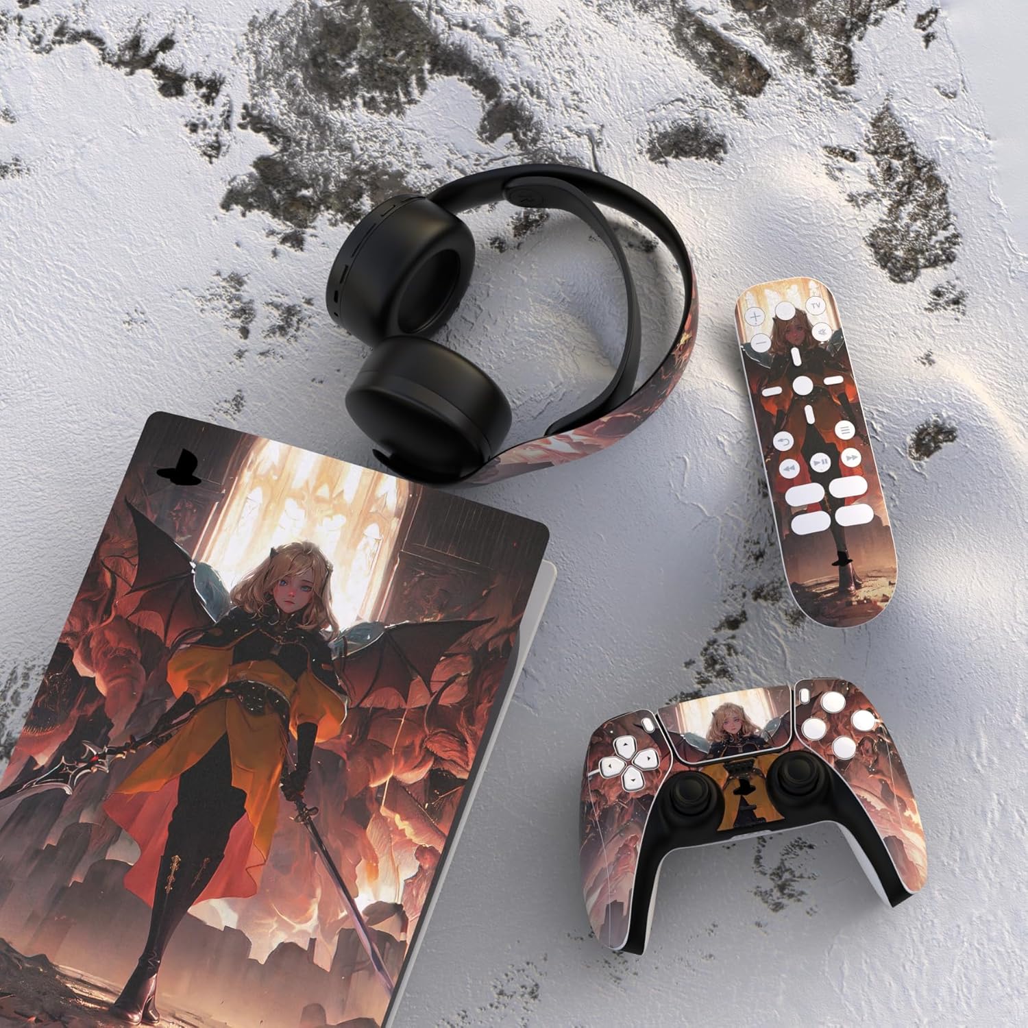 Thumbnail 1 de playvital Infernal Messenger PS5 Skin Set