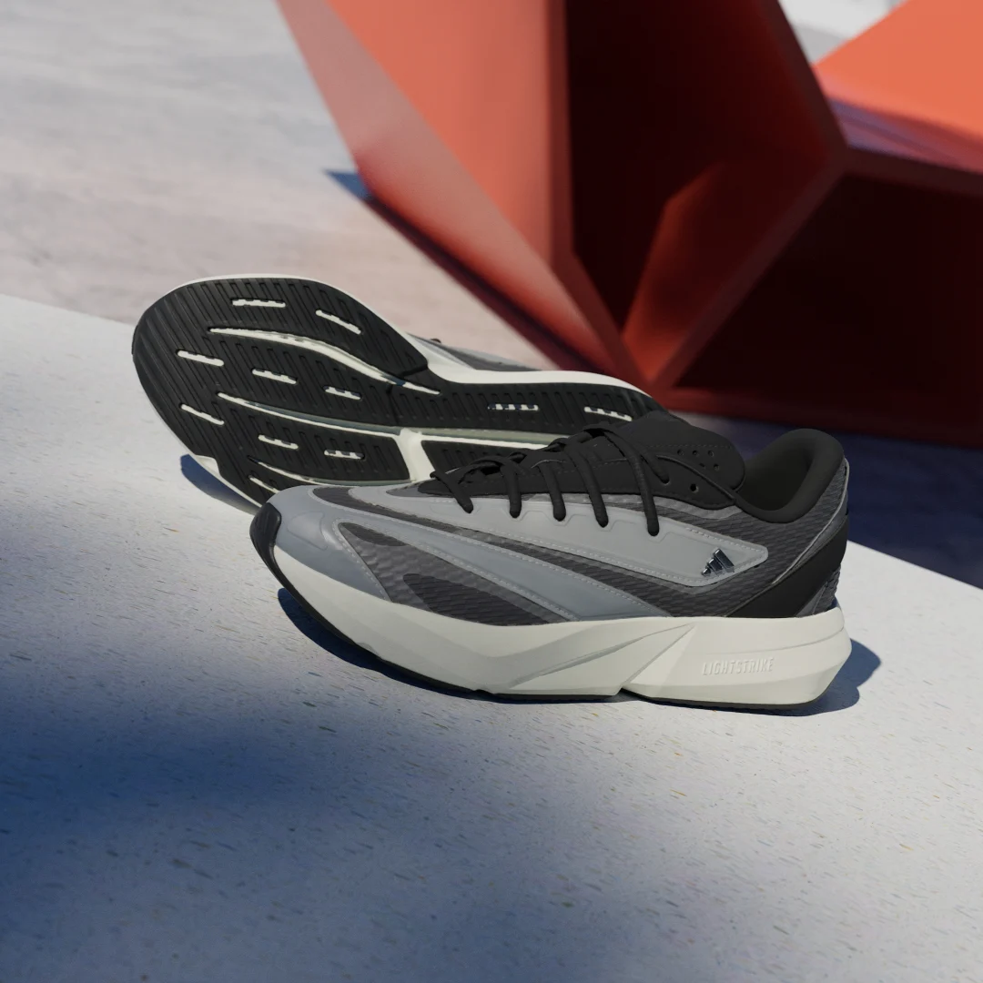 Detalle de Adidas Zapatilla Lightblaze Gris: simplicidad y confort para el día a día