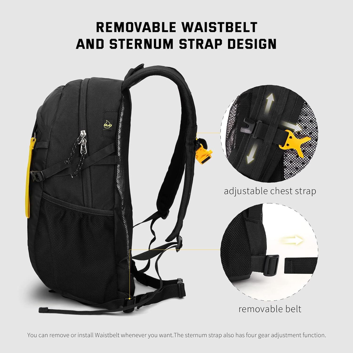 Detalle 2 de SKYSPER Leicht Wanderrucksack 20 L