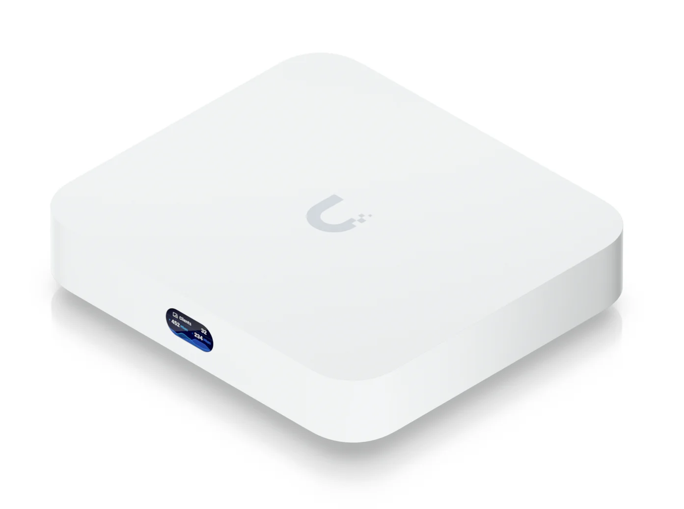 Detalle 2 de Ubiquiti ULTRA Cortex‑A53 ARM LAN Barebone: PC Componentes en policarbonato blanco con LAN Gigabit