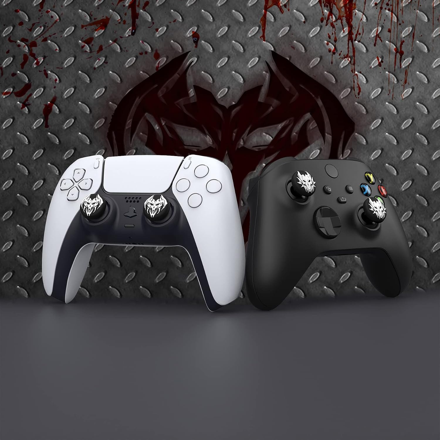 Thumbnail 2 de PlayVital Lich Demons Thumb Grip Caps for PS5/4, Xbox Series X/S, Switch Pro Controller