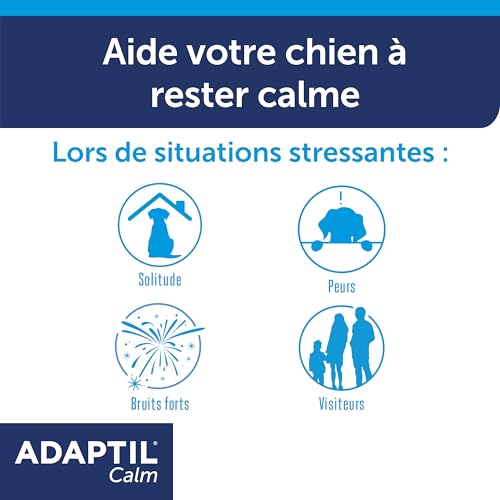 Detalle de ADAPTIL Calm – Recharge 48 ml pour chien : calme et sérénité sans somnolence