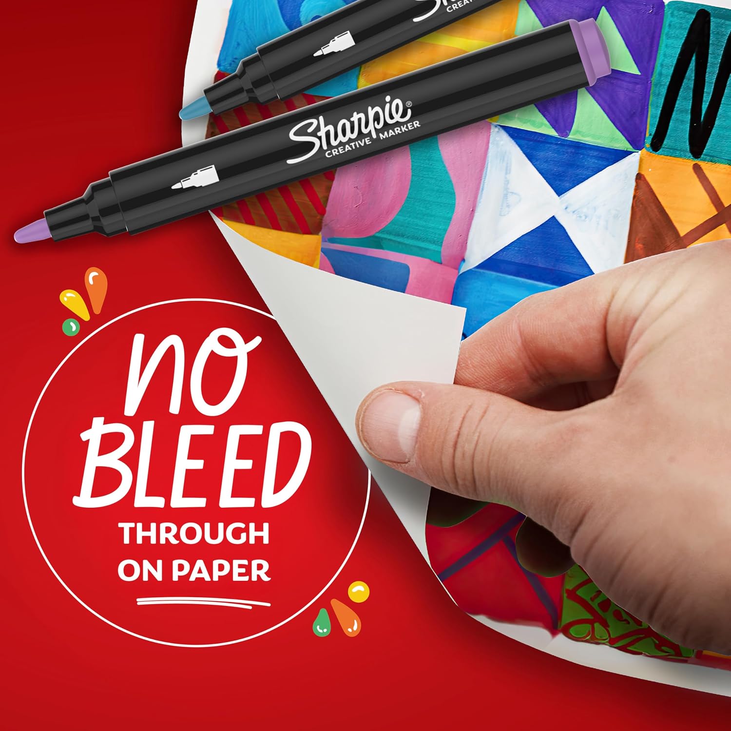 Thumbnail 4 de Sharpie Creative Marker Acrylic Paint Pens 12‑Count