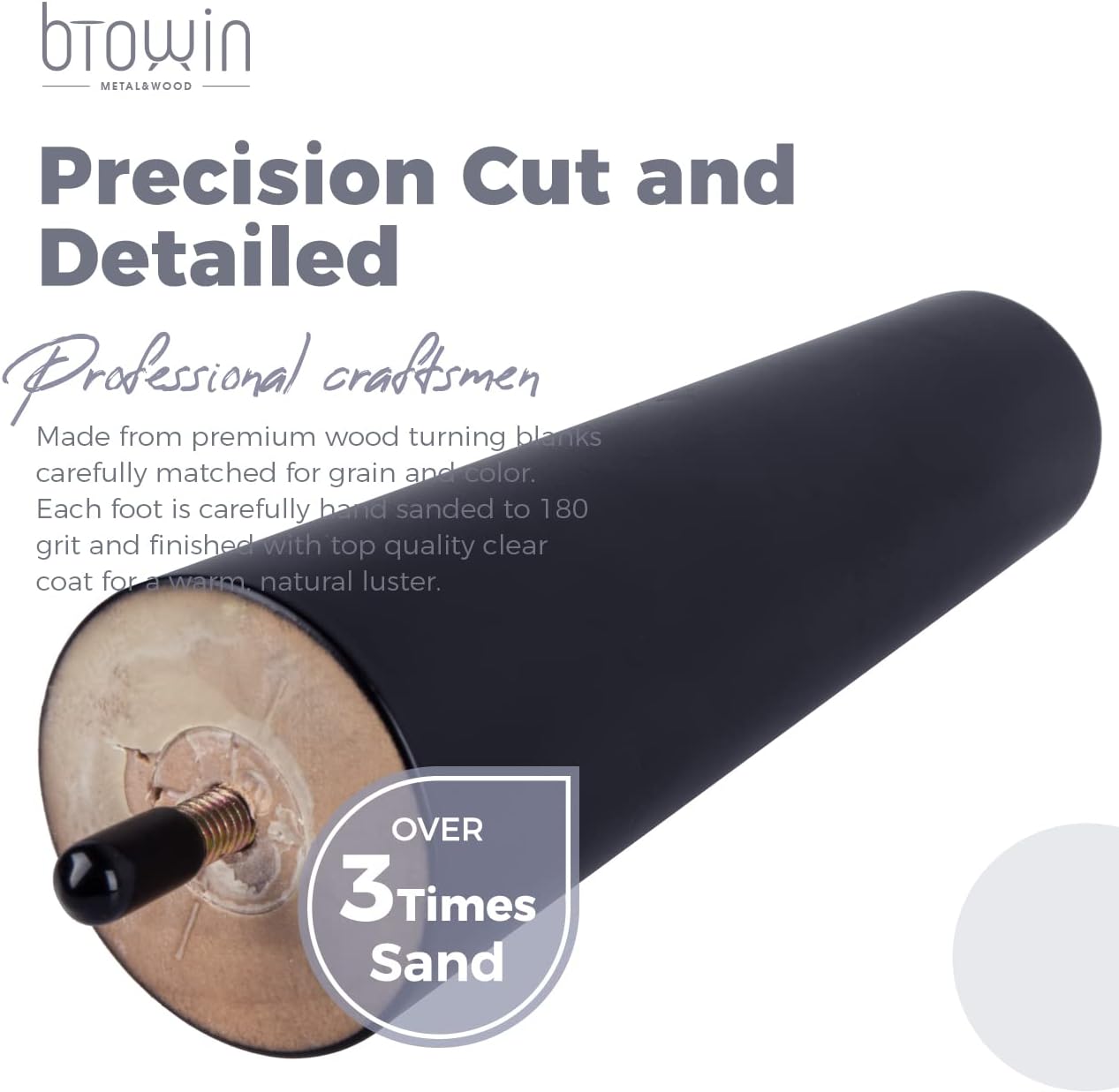 Thumbnail 2 de Btowin Furniture Legs 8-inch