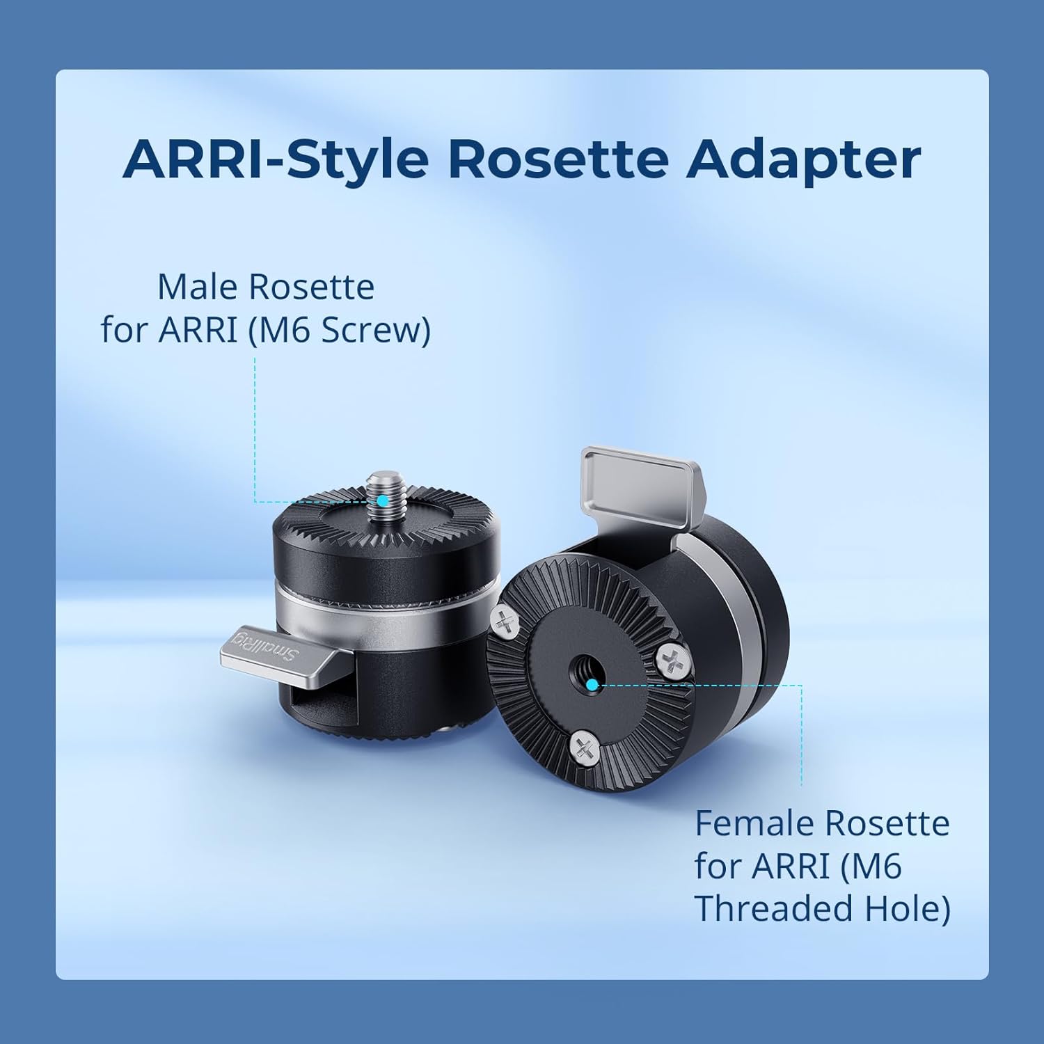 Thumbnail 2 de SMALLRIG 5134 Rotatable Rosette Adapter for ARRI 📷