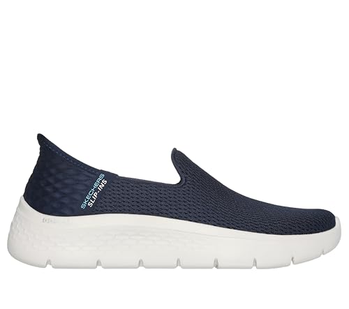 Detalle 2 de Skechers Go Walk Flex Relish Women's Slip-Ins Trainers, Navy, Memory Foam