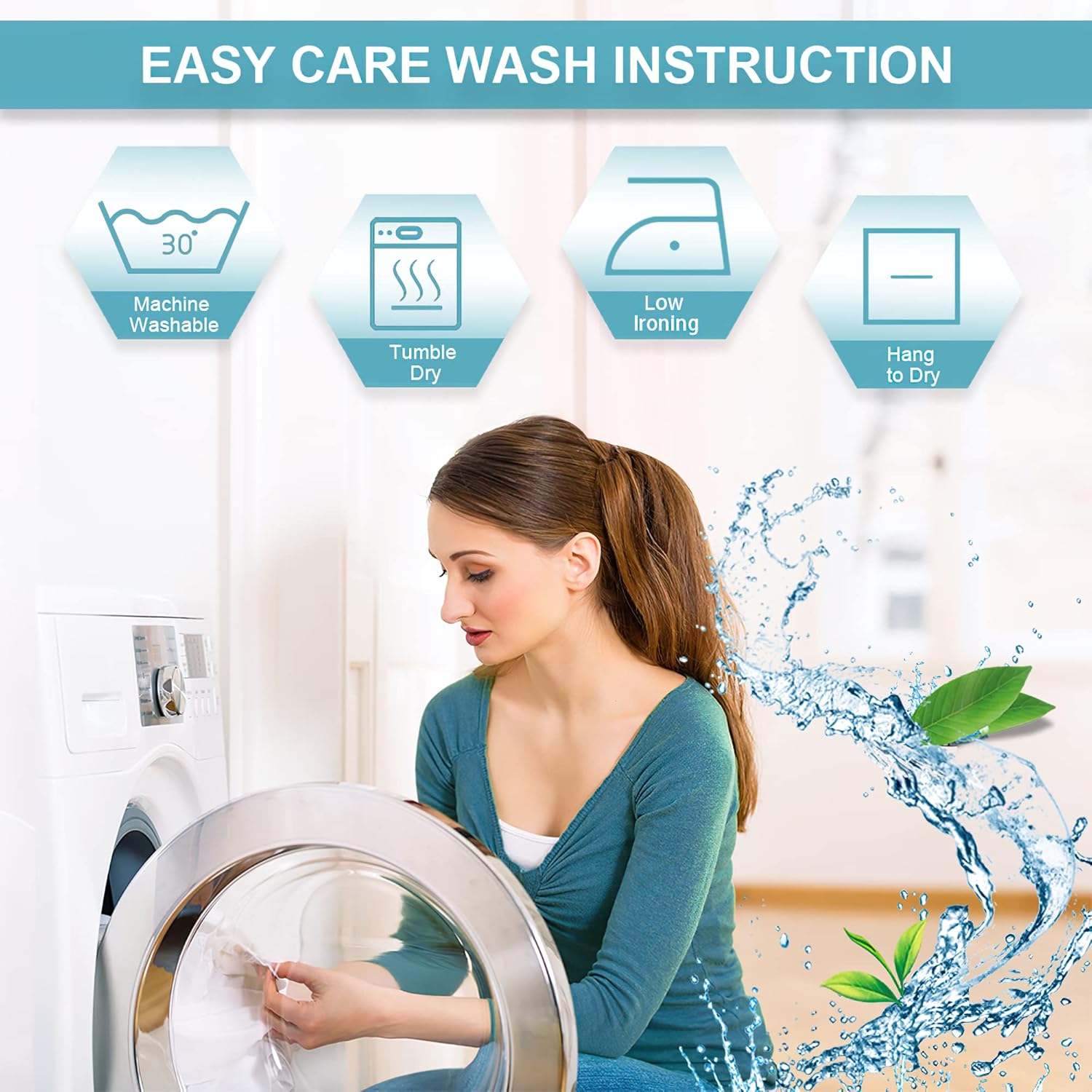 Thumbnail 6 de PONY DANCE Tenda bianca semitrasparente da esterno con anelli impermeabili L254 x A274 cm