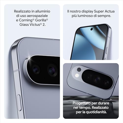 Thumbnail 4 de Google Pixel 10 Pro: Smartphone Android sbloccato con Gemini, tripla fotocamera e display Super Actua da 6,3