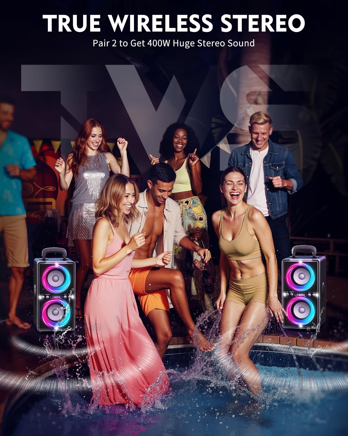Thumbnail 4 de YIER 200W Bluetooth Speaker with Big Bass 🔊