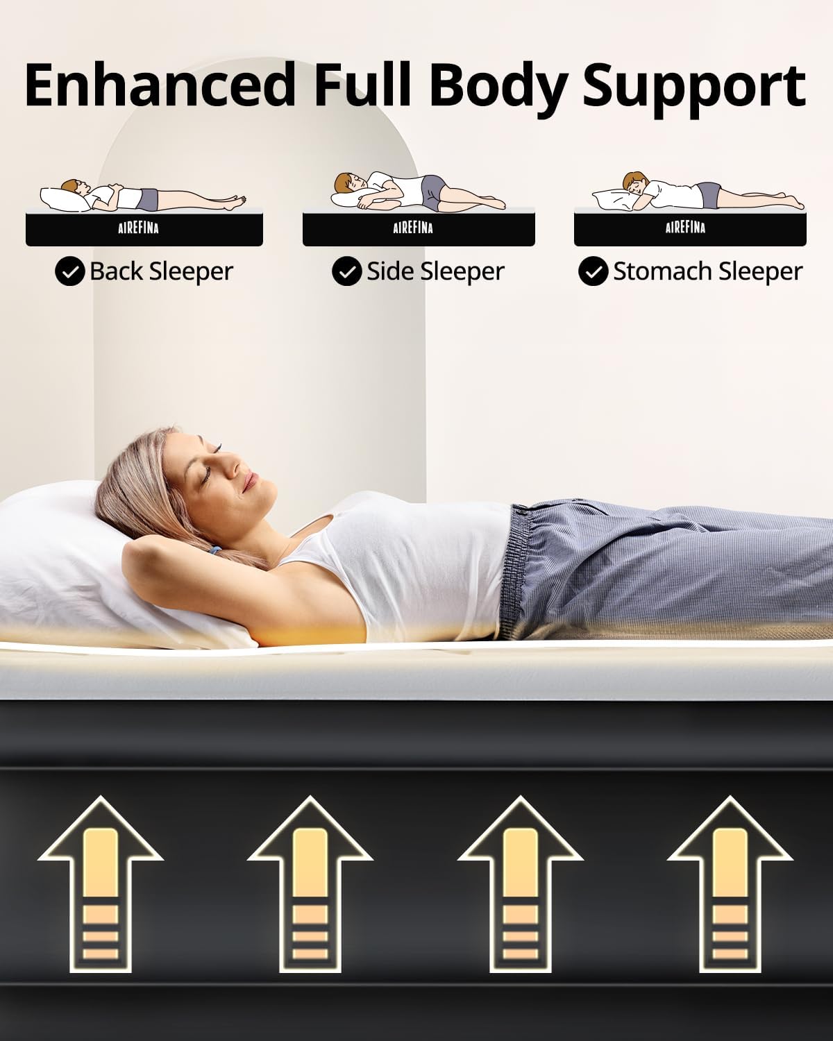Thumbnail 5 de Airefina Single Airbed 190×99×46 cm