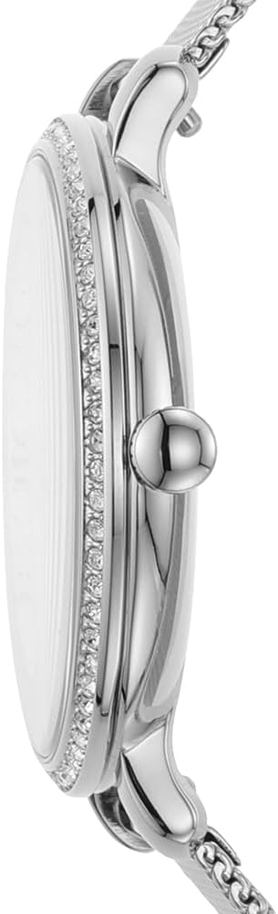 Thumbnail 1 de Fossil Jacqueline: montre femme à mouvement quartz, acier et cuir