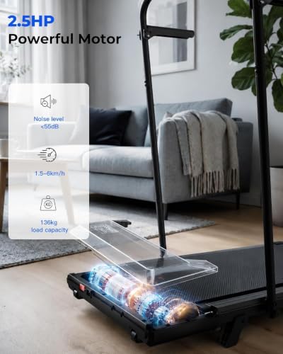 Thumbnail 7 de Superun Raceable Walking Pad, 10% Incline, Foldable, 6 km/h