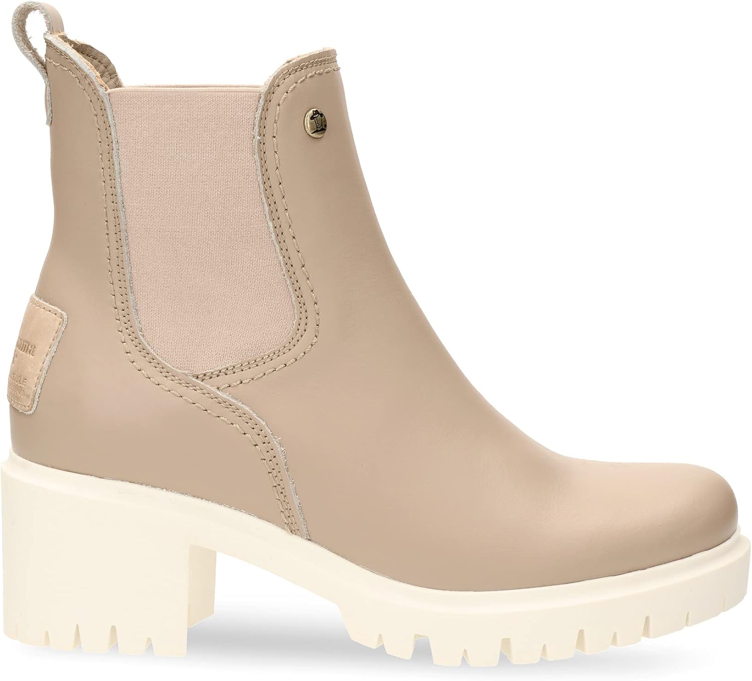 Detalle 2 de Bottines Chelsea nappa imperméable 6,5 cm