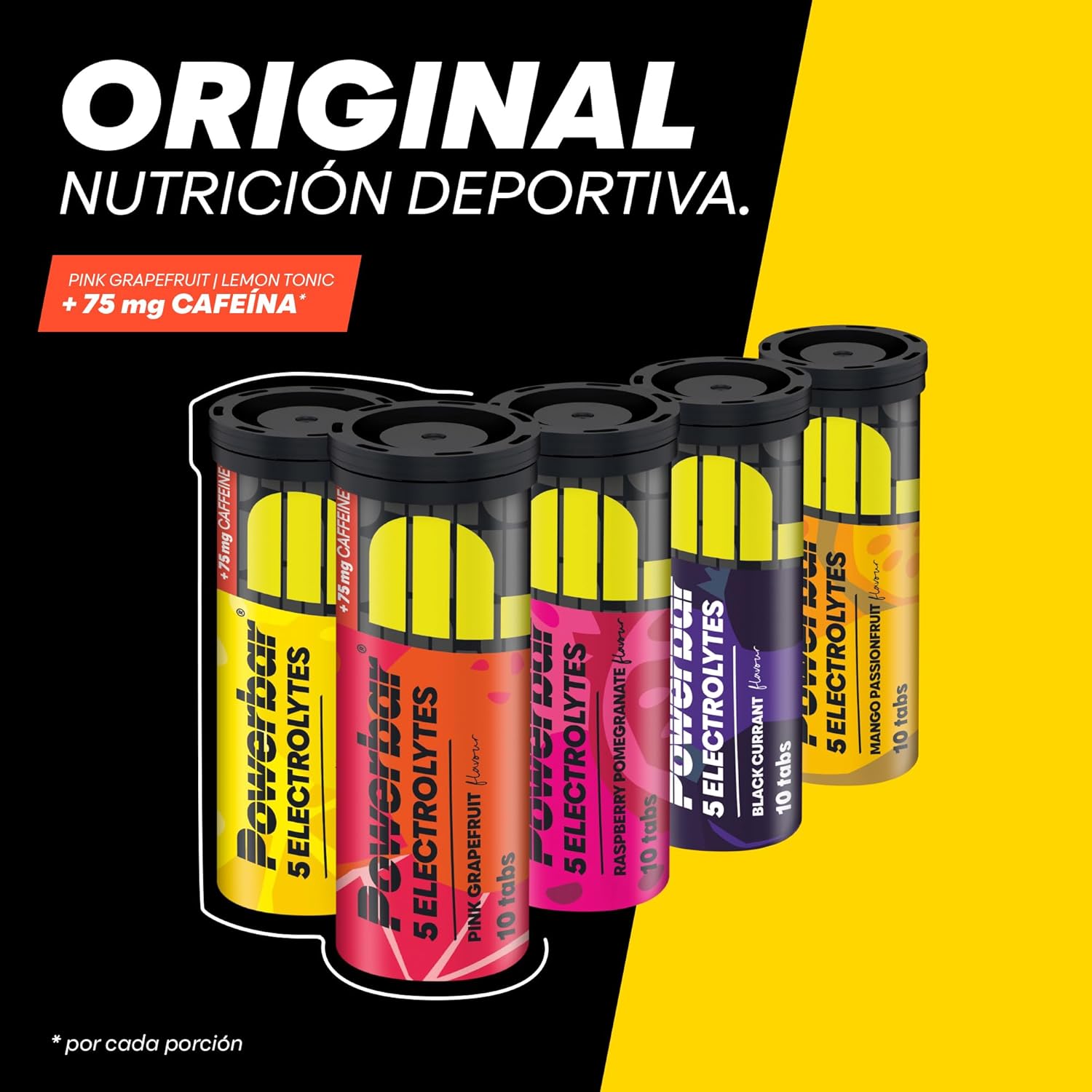 Thumbnail 2 de PowerBar 5 Electrolytes Raspberry Pomegranate 12x10Tabs - Refresca tu energía 🍹