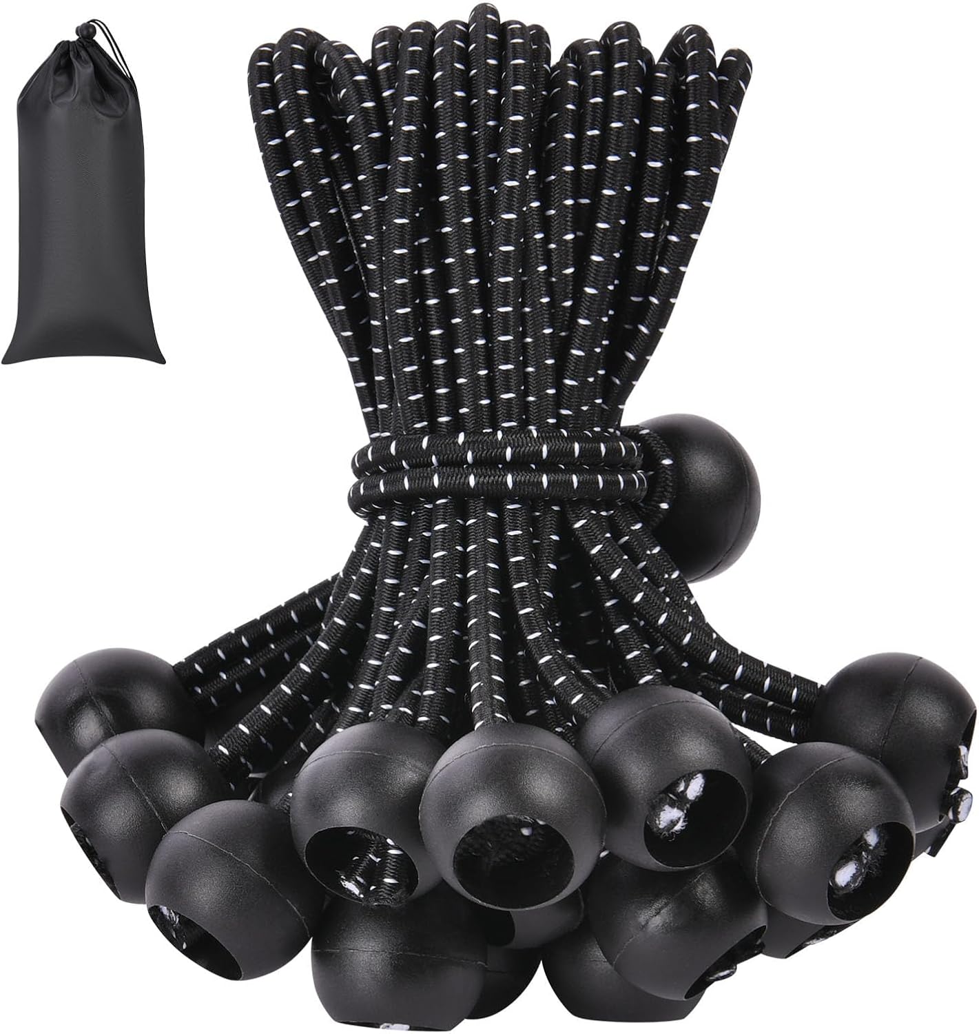 Adiwo Bungee Cords 12pc, mixed sizes