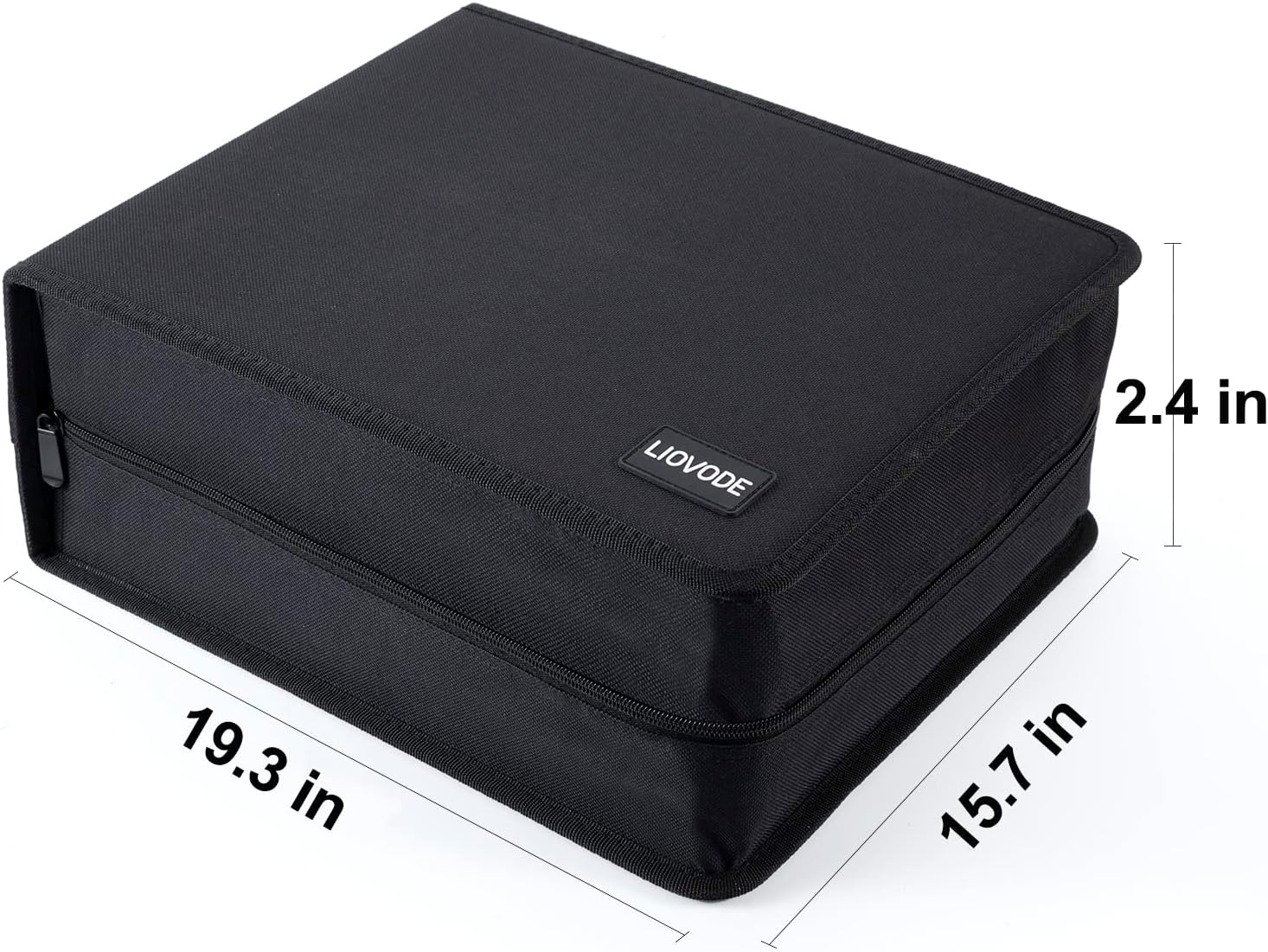 Thumbnail 5 de LIOVODE DVD Case 200 DVDs and 100 Booklets — Durable Home & Car Media Organizer