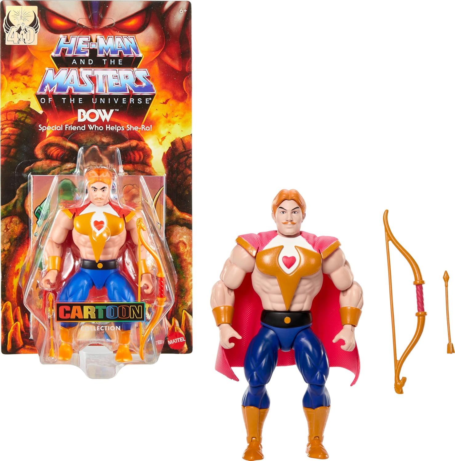 Detalle de Masters of The Universe Origins Bow 14 cm Actionfigur